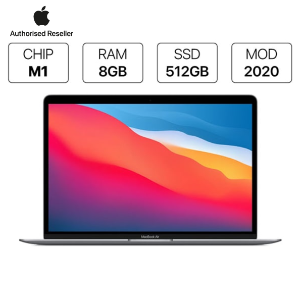 MacBook Air 13 inch 2020 Silver/M1/8GB/512GB – NEW OPEN BOX